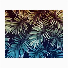 Tropical Leaves Small Glasses Cloth by goljakoff