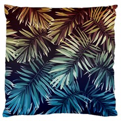 Tropical Leaves Standard Flano Cushion Case (two Sides) by goljakoff