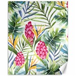 Tropical flowers Canvas 11  x 14  10.95 x13.48  Canvas - 1