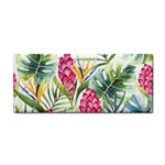 Tropical flowers Hand Towel Front