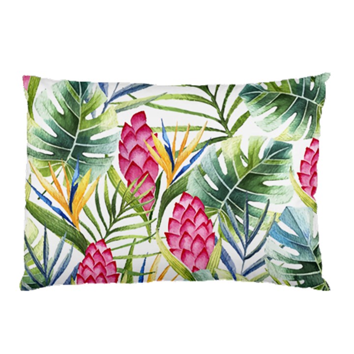 Tropical flowers Pillow Case