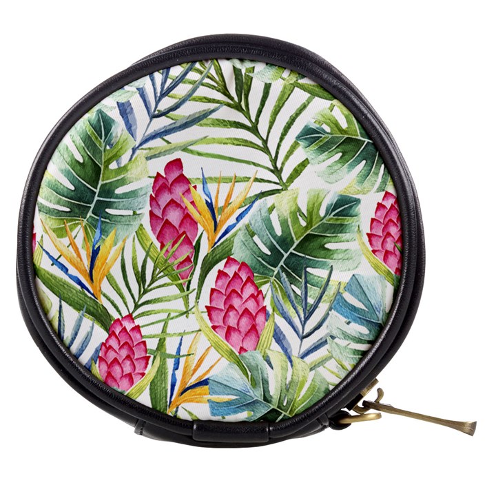 Tropical flowers Mini Makeup Bag