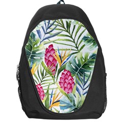 Tropical flowers Backpack Bag