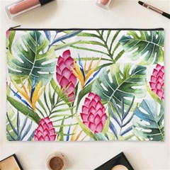 Tropical flowers Cosmetic Bag (XXXL)