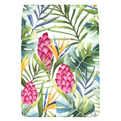 Tropical flowers Removable Flap Cover (S)