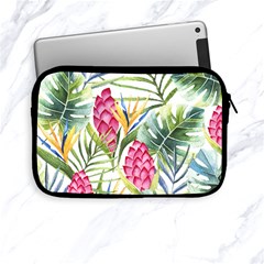 Tropical Flowers Apple Ipad Mini Zipper Cases by goljakoff