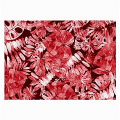 Red Leaves Large Glasses Cloth (2 Sides) by goljakoff