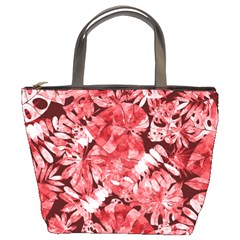 Red Leaves Bucket Bag by goljakoff