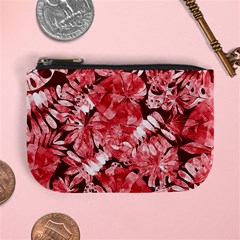 Red Leaves Mini Coin Purse by goljakoff