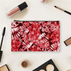 Red Leaves Cosmetic Bag (medium) by goljakoff