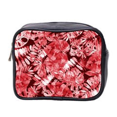 Red Leaves Mini Toiletries Bag (two Sides) by goljakoff