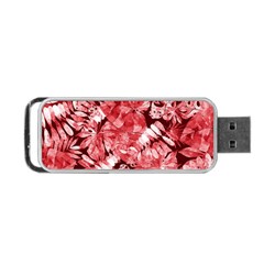 Red Leaves Portable Usb Flash (one Side) by goljakoff