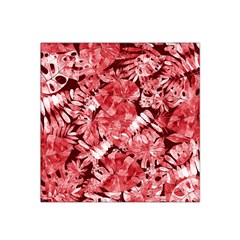 Red Leaves Satin Bandana Scarf by goljakoff