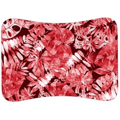 Red Leaves Velour Seat Head Rest Cushion by goljakoff