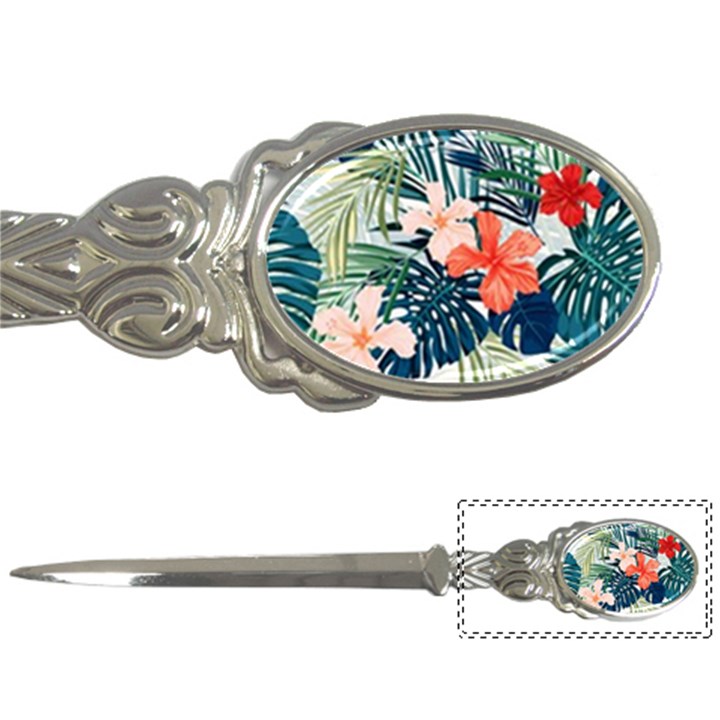 Tropical flowers Letter Opener