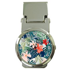 Tropical Flowers Money Clip Watches by goljakoff