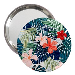 Tropical Flowers 3  Handbag Mirrors