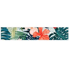 Tropical Flowers Large Flano Scarf  by goljakoff