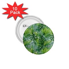 Green Leaves 1 75  Buttons (10 Pack) by goljakoff