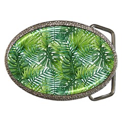 Green Leaves Belt Buckles by goljakoff