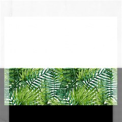 Green Leaves Rectangular Jigsaw Puzzl by goljakoff