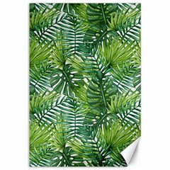 Green Leaves Canvas 12  X 18  by goljakoff