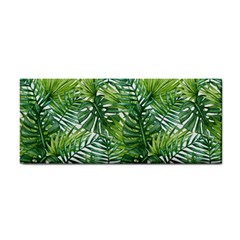 Green Leaves Hand Towel by goljakoff