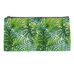 Green Leaves Pencil Case by goljakoff