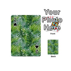 Green Leaves Playing Cards 54 Designs (mini) by goljakoff