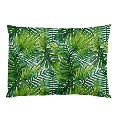 Green Leaves Pillow Case (two Sides) by goljakoff