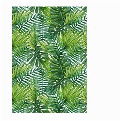 Green Leaves Large Garden Flag (two Sides) by goljakoff