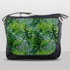 Green Leaves Messenger Bag by goljakoff