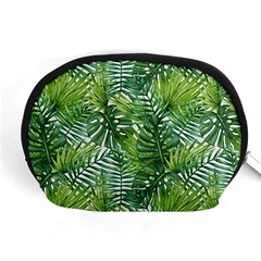 Green Leaves Accessory Pouch (medium) by goljakoff