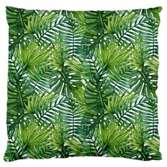 Green Leaves Standard Flano Cushion Case (two Sides) by goljakoff