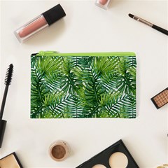 Green Leaves Cosmetic Bag (xs) by goljakoff