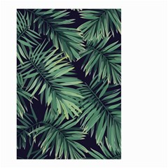 Green Palm Leaves Small Garden Flag (two Sides) by goljakoff