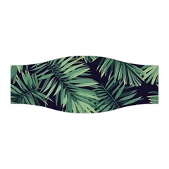 Green Palm Leaves Stretchable Headband by goljakoff