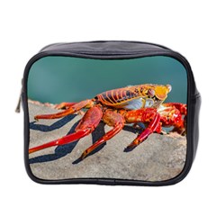 Colored Crab, Galapagos Island, Ecuador Mini Toiletries Bag (two Sides) by dflcprintsclothing