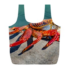 Colored Crab, Galapagos Island, Ecuador Full Print Recycle Bag (l)