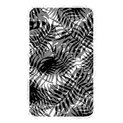 Tropical Leafs Pattern, Black And White Jungle Theme Memory Card Reader (rectangular) by Casemiro