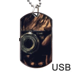 Creative Undercover Selfie Dog Tag Usb Flash (one Side)