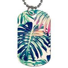 Monstera Leaf Dog Tag (one Side) by goljakoff