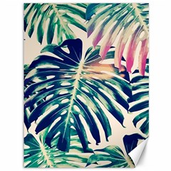 Monstera Leaf Canvas 36  X 48  by goljakoff