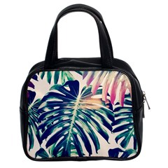 Monstera Leaf Classic Handbag (two Sides) by goljakoff