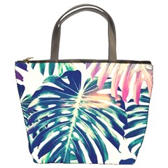 Monstera Leaf Bucket Bag by goljakoff