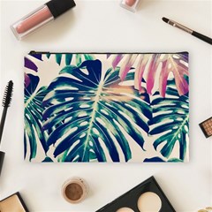 Monstera Leaf Cosmetic Bag (large) by goljakoff