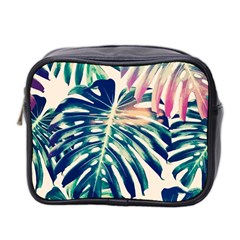 Monstera Leaf Mini Toiletries Bag (two Sides) by goljakoff