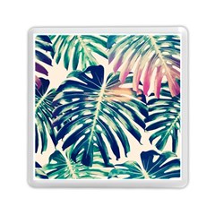 Monstera Leaf Memory Card Reader (square) by goljakoff