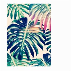 Monstera Leaf Large Garden Flag (two Sides) by goljakoff