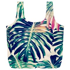 Monstera Leaf Full Print Recycle Bag (xl) by goljakoff